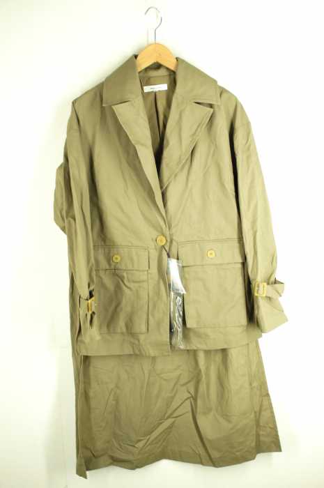 moussy （マウジー） UNEVEN HEM コート レディース アウター