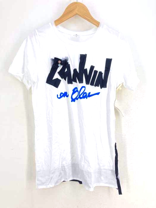 LANVIN en Bleu(ランバンオンブルー) 再構築半袖カットソー レディース トップス
