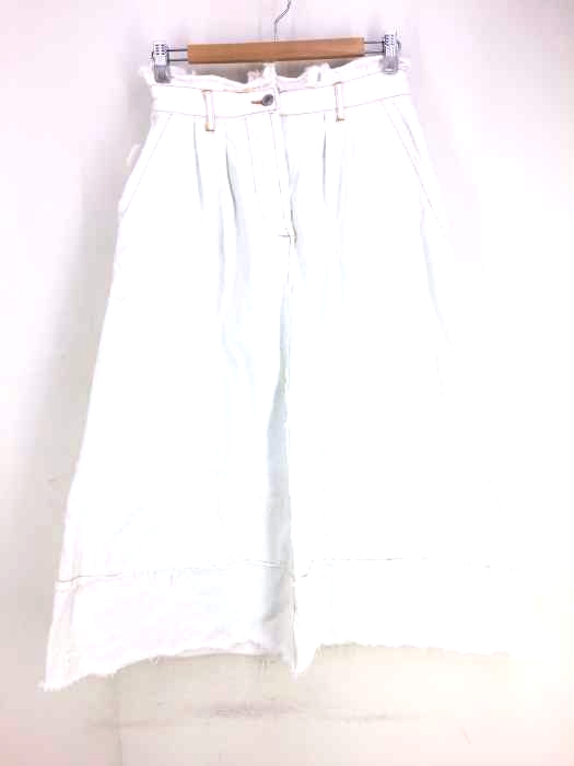 BERSHKA（ベルシュカ） 再構築ワイドデニムスカート レディース スカート