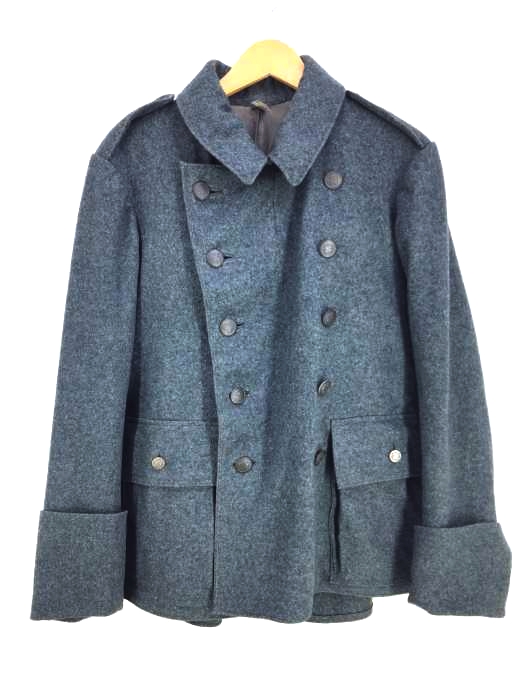 USED古着（ユーズドフルギ） 十字ボタンスイス軍ミリタリージャケット メンズ アウター