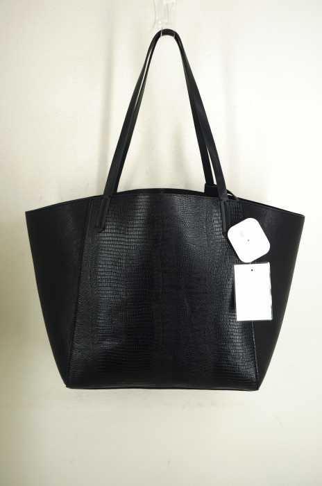 ZARA （ザラ） フェイクレザー型押しポーチ付ショルダーバッグ レディース バッグ