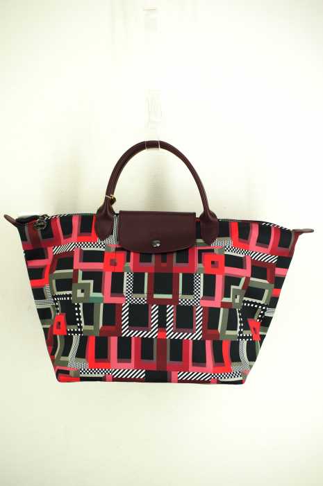 LONGCHAMP （ロンシャン） 総柄船形トートバッグ レディース バッグ