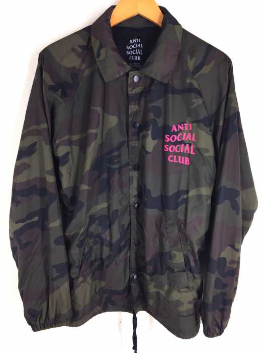 ANTI SOCIAL SOCIAL CLUB （アンチソーシャルソーシャルクラブ） Blair Witch Camo Coach Jacket コーチジャケット メンズ アウター