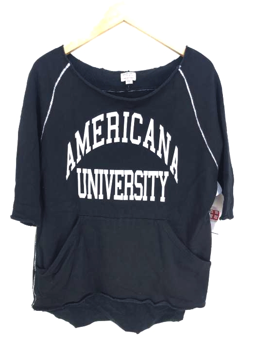 Americana(アメリカーナ) カットオフスウェット レディース トップス
