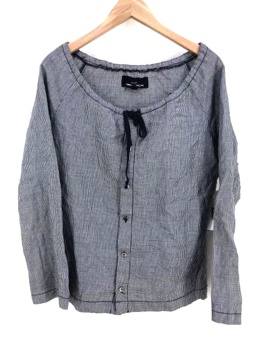tricot COMME des GARCONS（トリココムデギャルソン） AD2003リボンデザインフロントボタンブラウス レディース トップス