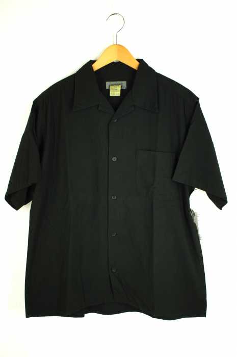 Yohji Yamamoto POUR HOMME （ヨウジヤマモトプールオム） オープンカラー半袖シャツ メンズ トップス