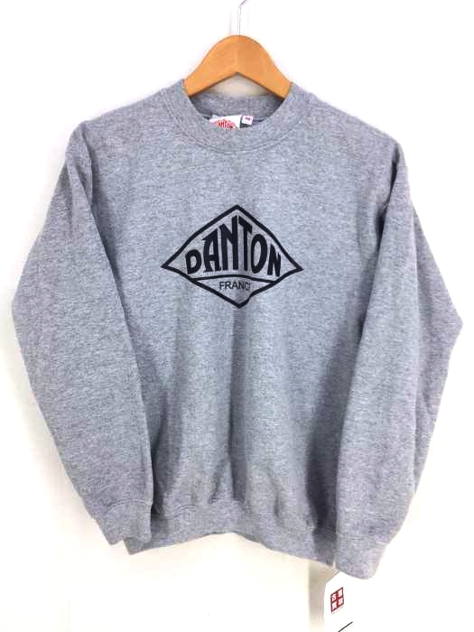 DANTON（ダントン） logo sweat crew neck レディース トップス