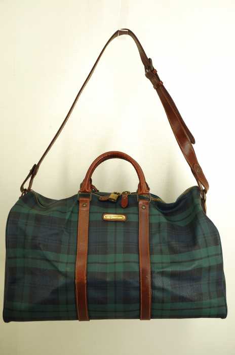 POLO RALPH LAUREN （ポロラルフローレン） 2WAYチェック柄ボストンバッグ メンズ バッグ
