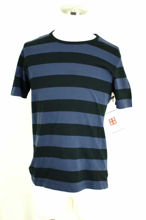 MUJI （無印良品） ボーダー柄Tシャツ メンズ トップス
