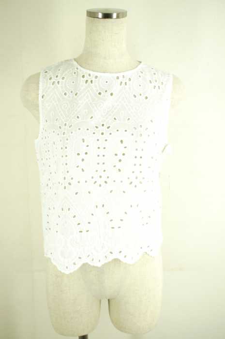 ZARA BASIC （ザラベーシック） 花柄　レース レディース トップス
