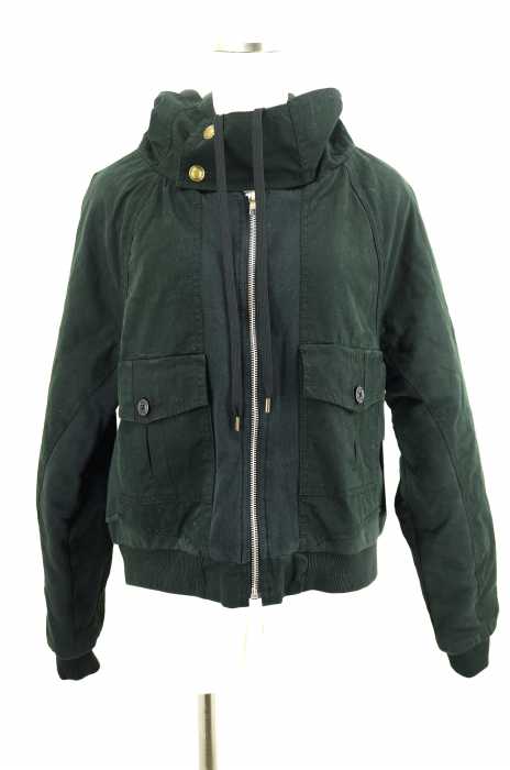 DIESEL （ディーゼル） 異素材切り替えミリタリージャケット レディース トップス