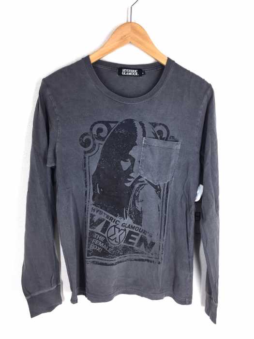 HYSTERIC GLAMOUR （ヒステリックグラマー） 胸元ポケット クルーネックカットソー メンズ トップス