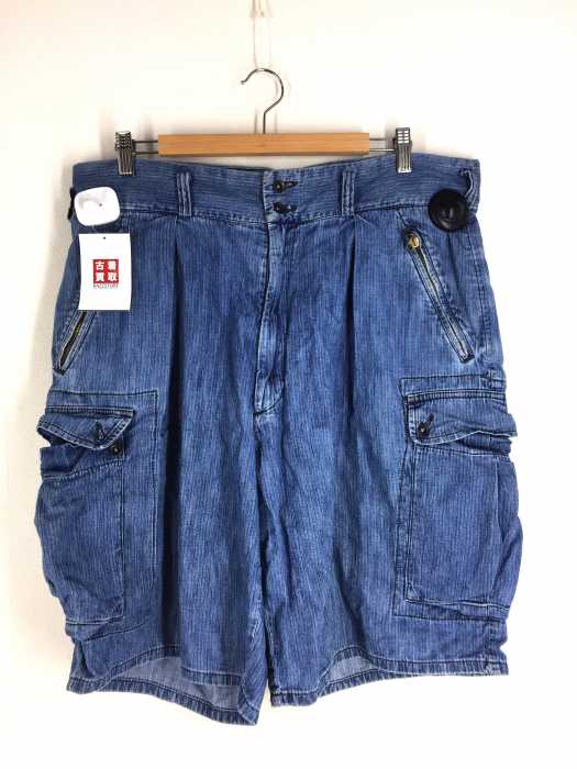 RRL RALPH LAUREN（ダブルアールエル ラルフローレン） 90S USA製 三ツ星黒タグ デニムカーゴショーツ メンズ パンツ