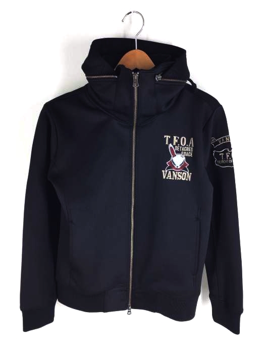 VANSON（バンソン） ライトボンディングジップアップパーカー メンズ アウター