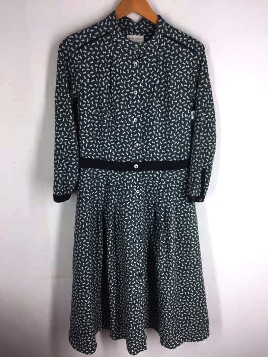 LAURA ASHLEY(ローラアシュレイ) 総柄 シャツワンピース レディース ワンピース