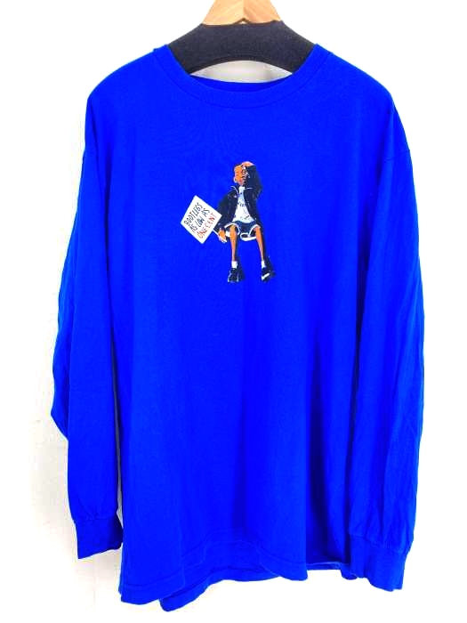 USED古着(ユーズドフルギ) プリントロングスリーブTシャツ メンズ トップス