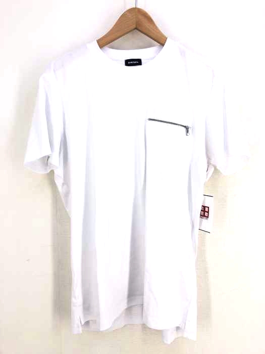 DIESEL（ディーゼル） ファスナーポケットTシャツ メンズ トップス