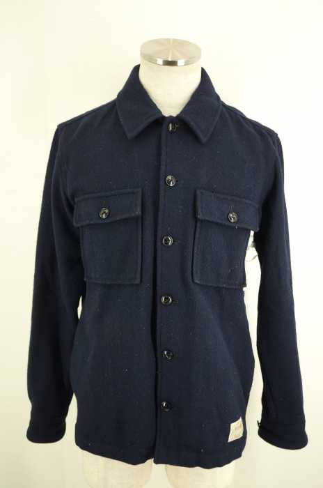 NEIGHBORHOOD （ネイバーフッド） 13AW CPO . SOLID WE-SHIRT ウールシャツ メンズ アウター