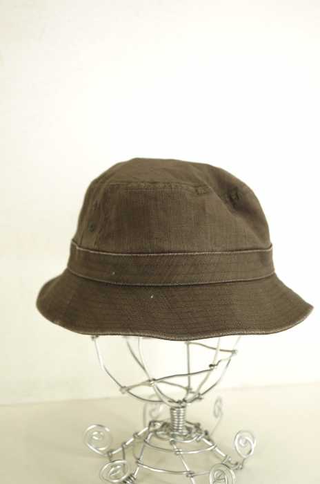 abx （エービーエックス） ロゴ刺繍コットンバケットハット メンズ 帽子