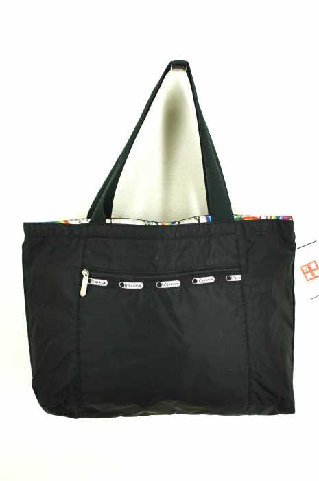 LeSportsac （レスポートサック） ミニポーチ付リバーシブルナイロントートバッグ レディース バッグ