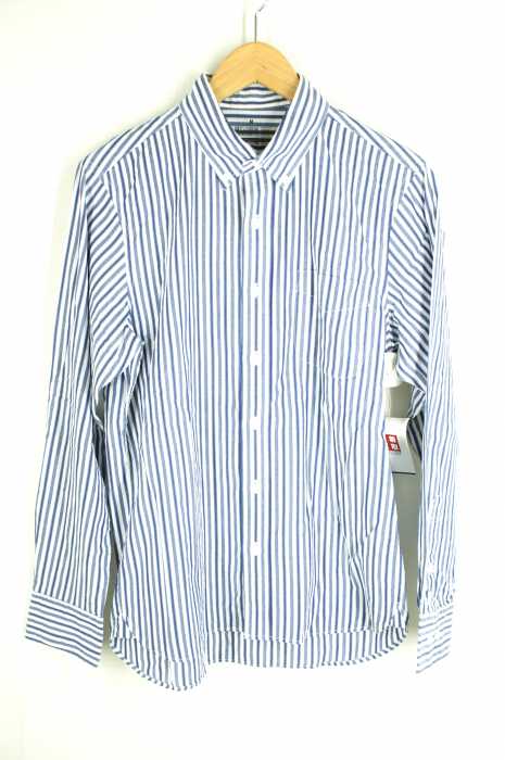MUJI （無印良品） ストライプシャツ メンズ トップス