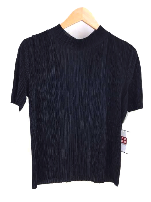 ZARA(ザラ) ハイネック プリーツシャツ レディース トップス