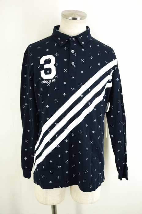 adidas (アディダス) ゴルフロングスリーブポロシャツ メンズ トップス