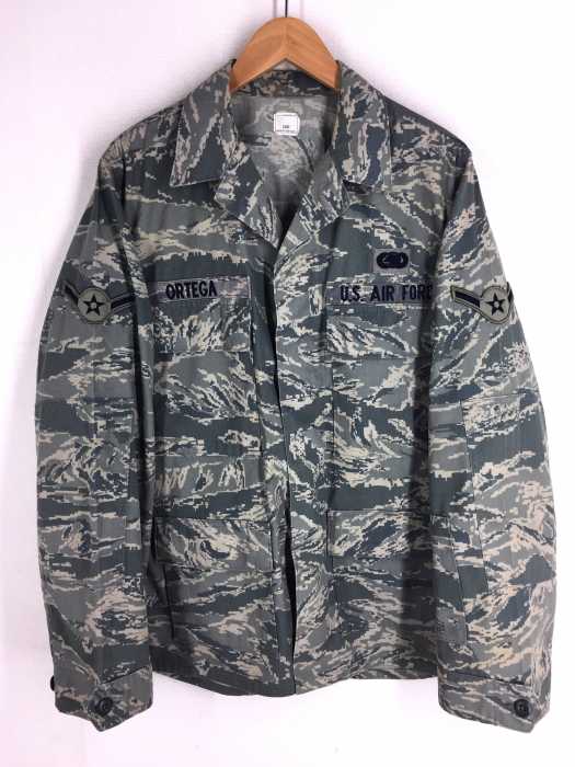 USED古着  （ユーズドフルギ） 米軍 AIR FORCE CAMOUFLAGE PATTERN BDUジャケット メンズ アウター