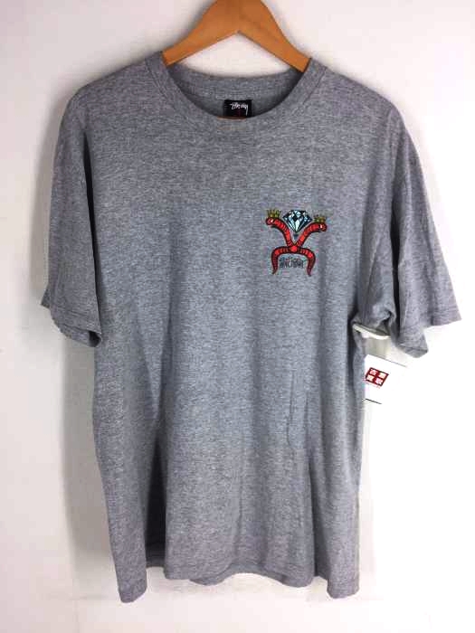 Stussy（ステューシー） クルーネック バックプリントTシャツ メンズ トップス