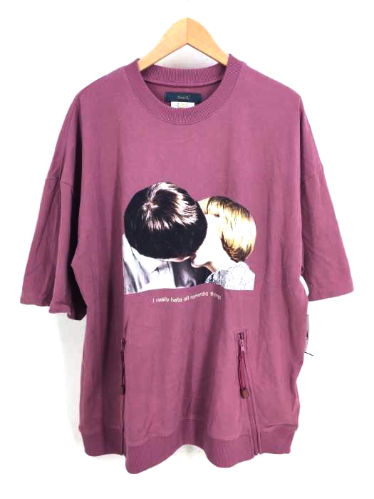 unvesno(フメイ) インクジェットプリントS/Sトップス メンズ トップス