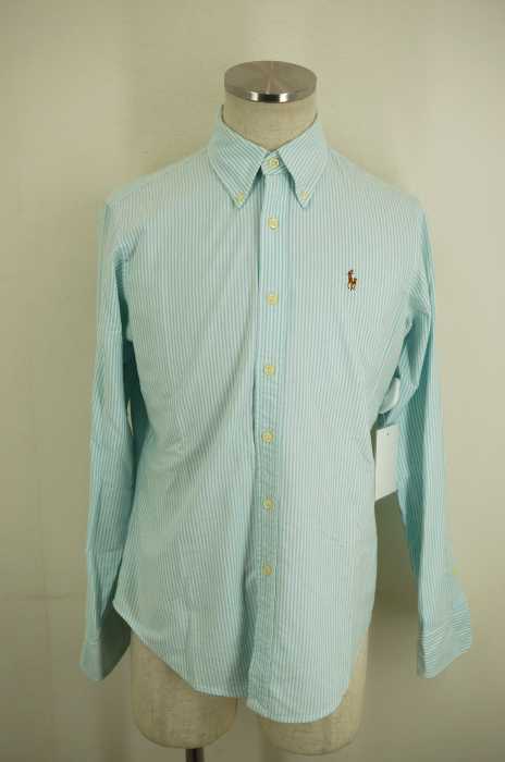 RALPH LAUREN SPORT（ラルフローレンスポーツ） CLASSIC FIT ミニポニー刺繍ストライプBDシャツ メンズ トップス