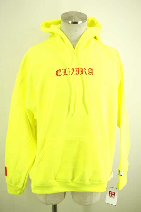 ELVIRA （エルヴィラ） 17SS  WATCH OUT HOODY プリントプルオーバーパーカー メンズ トップス