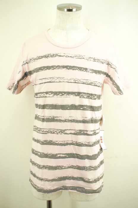 BURBERRY BLACK LABEL (バーバリーブラックレーベル) ワンポイント刺繍入りTシャツ メンズ トップス