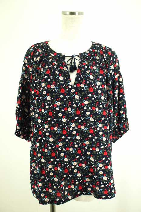 continuer NICECLAUP (ナイスクラップ) 花柄ワイドトップス レディース トップス