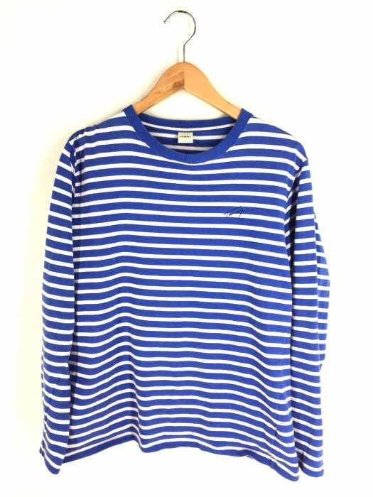 TOMMY（トミー） 胸ロゴ刺繍 コットンボーダーカットソー メンズ トップス