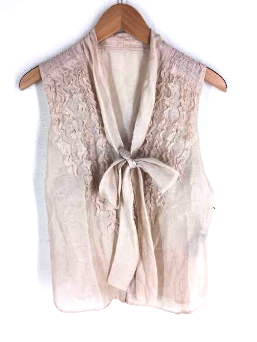 BODY DRESSING（ボディドレッシング） ノースリーブフロントリボントップス レディース トップス