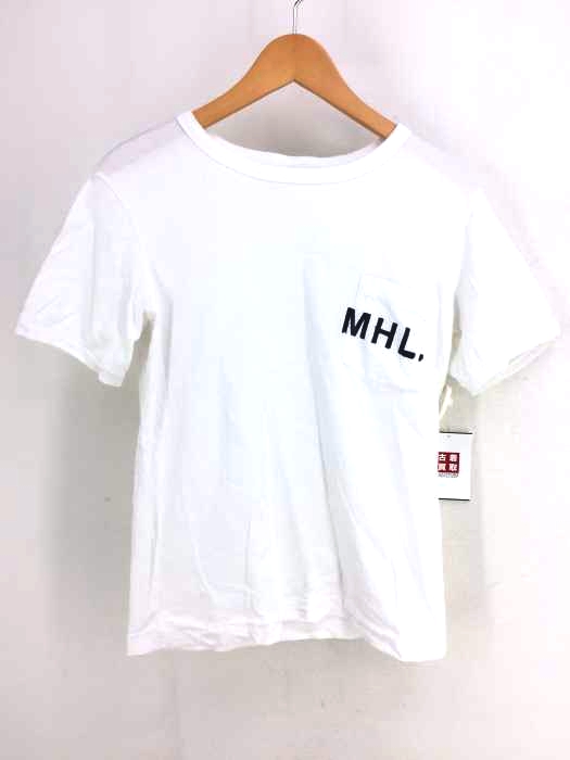MHL.（エムエイチエル） 別注LOGO T-SHIRT ロゴTシャツ レディース トップス