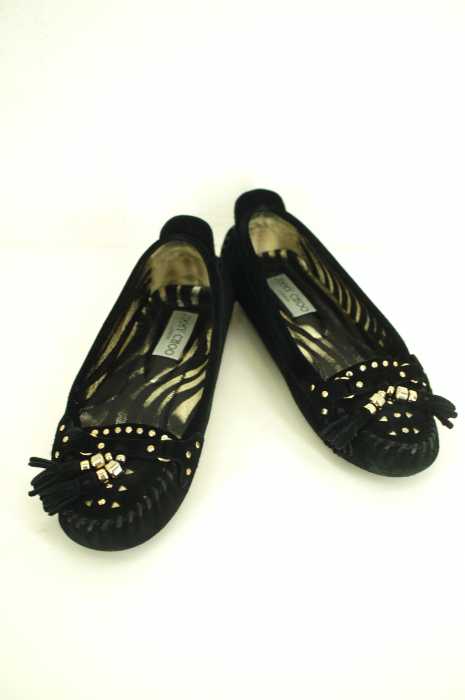 JIMMY CHOO (ジミーチュウ) タッセルドライビングシューズ レディース シューズ