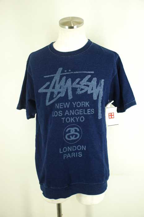 STUSSY （ステューシー） インディゴ染め メンズ トップス