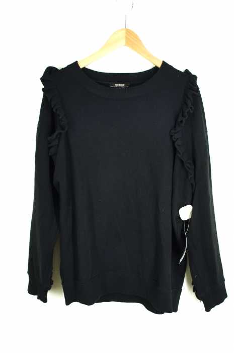 ZARA trafaluc(ザラトラファルック) フリルドッキングデザインスウェット レディース トップス