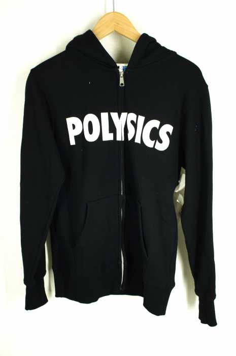 USED古着 (ユーズドフルギ) POLYSICS プリントパーカー メンズ トップス
