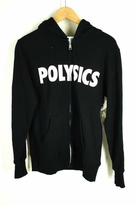 USED古着  （ユーズドフルギ） POLYSICS プリントパーカー メンズ トップス