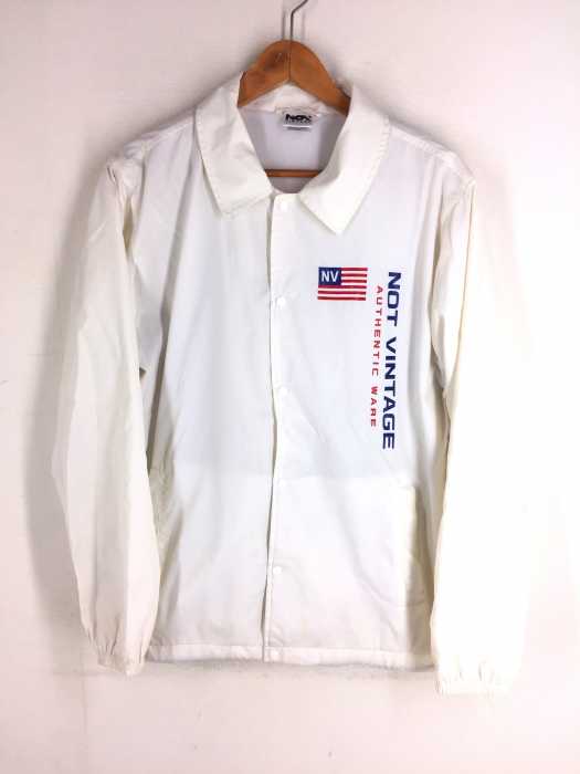 USED古着  （ユーズドフルギ） NOT VINTAGE プリント ナイロンコーチジャケット メンズ アウター