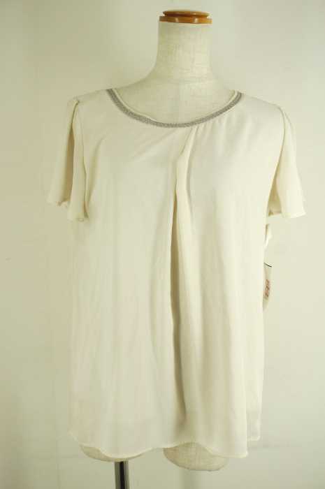 NATURAL BEAUTY BASIC (ナチュラルビューティーベーシック) シフォンブラウス レディース トップス