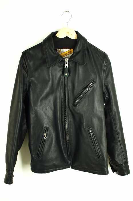 Schott×BEAUTY&YOUTH UNITED ARROWS (ショット×ビューティーアンドユース ユナイテッドアローズ) 別注 7143 シングル カウレザー メンズ アウター