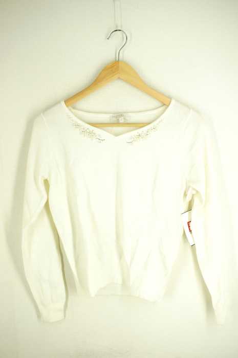 PROPORTION BODY DRESSING（プロポーションバイボディードレッシング） フラワージュエルニット レディース トップス