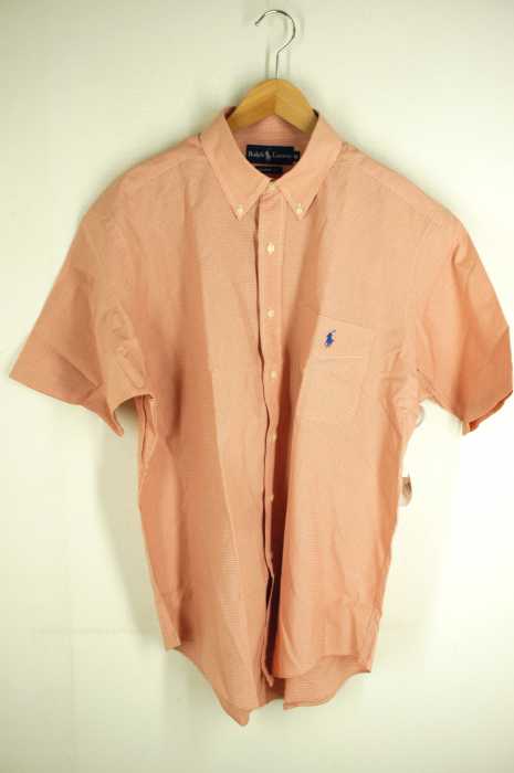 RALPH LAUREN (ラルフローレン) CLASSIC FIT チェック柄 半袖シャツ メンズ トップス
