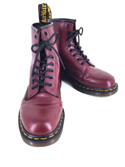 Dr.Martens（ドクターマーチン） 8EYE BOOT CHERRY RED SMOOTH メンズ シューズ
