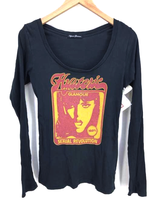 HYSTERIC GLAMOUR（ヒステリックグラマー） ロングスリーブプリントカットソー レディース トップス