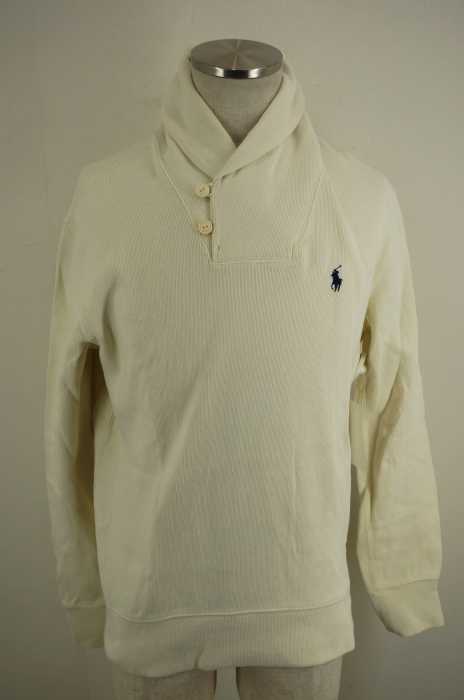 Polo by RALPH LAUREN （ポロバイラルフローレン） ロゴ刺繍コットンヘンリーネックトップス メンズ トップス